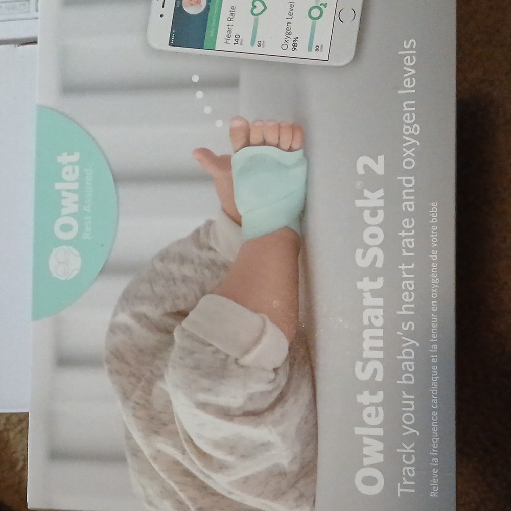 Owlet smart sock